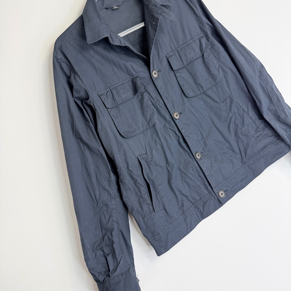 Barbour Navy Military Field Jacket - Picture 5 of 13